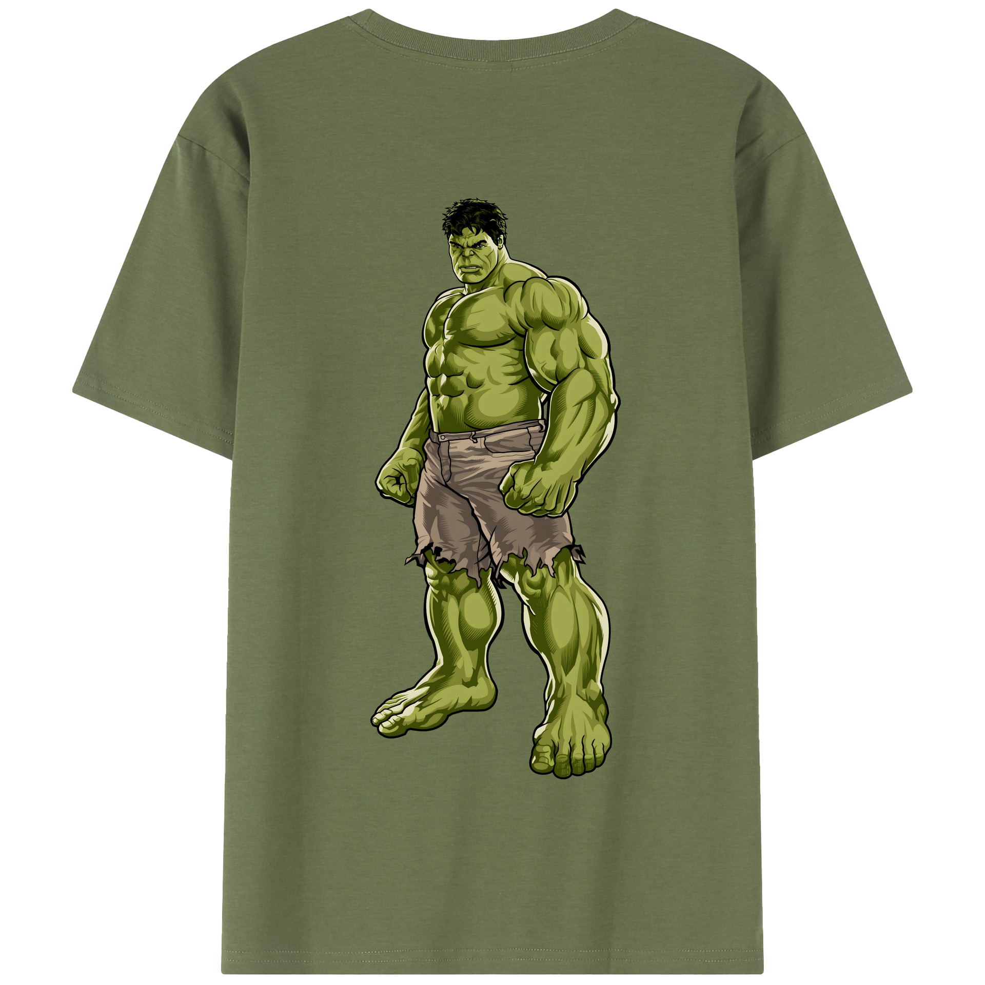 （画像用） アベンジャーズ The Avengers 綿100％半袖Tシャツ（背面プリント）